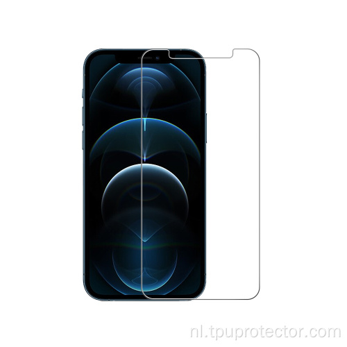 Screenprotector van transparant gehard glas iPhone 12